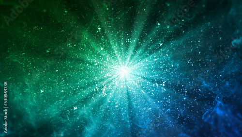 宇宙 銀河 パーティクル 粒々 星々 星雲 キラキラ 幻想的 神秘 暗闇 発光 星
