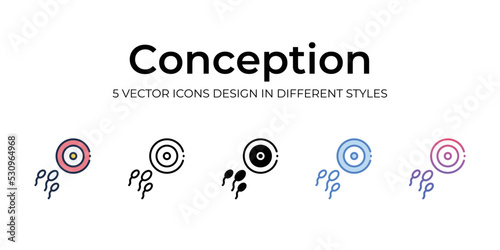 conception icons set vector illustration. vector stock,