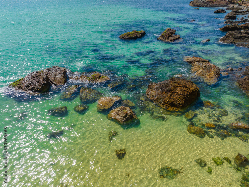 Obraz premium Spring days exploring the beach and coast