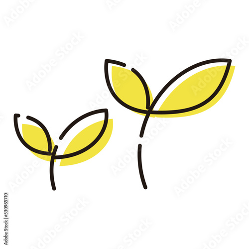 芽のイラスト