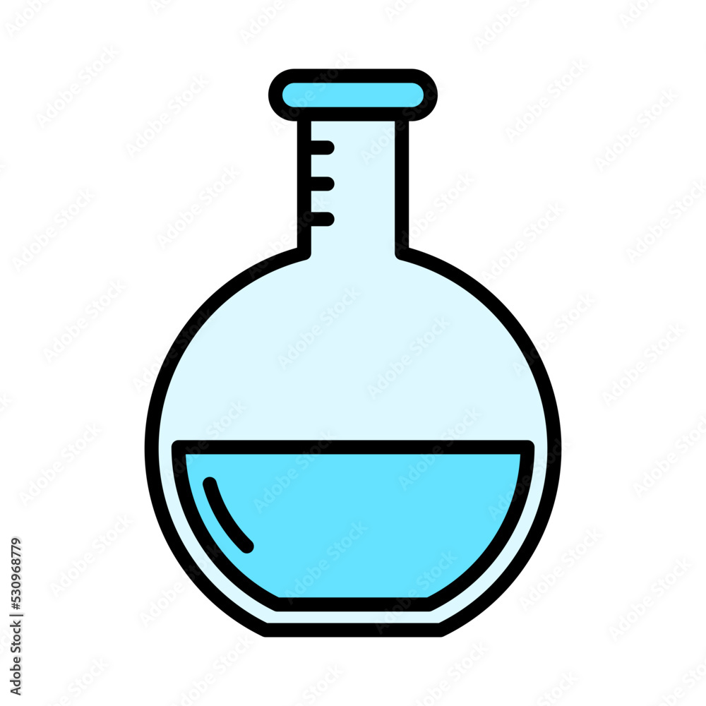 Laboratory Flask Icon Laboratory Flask Icon