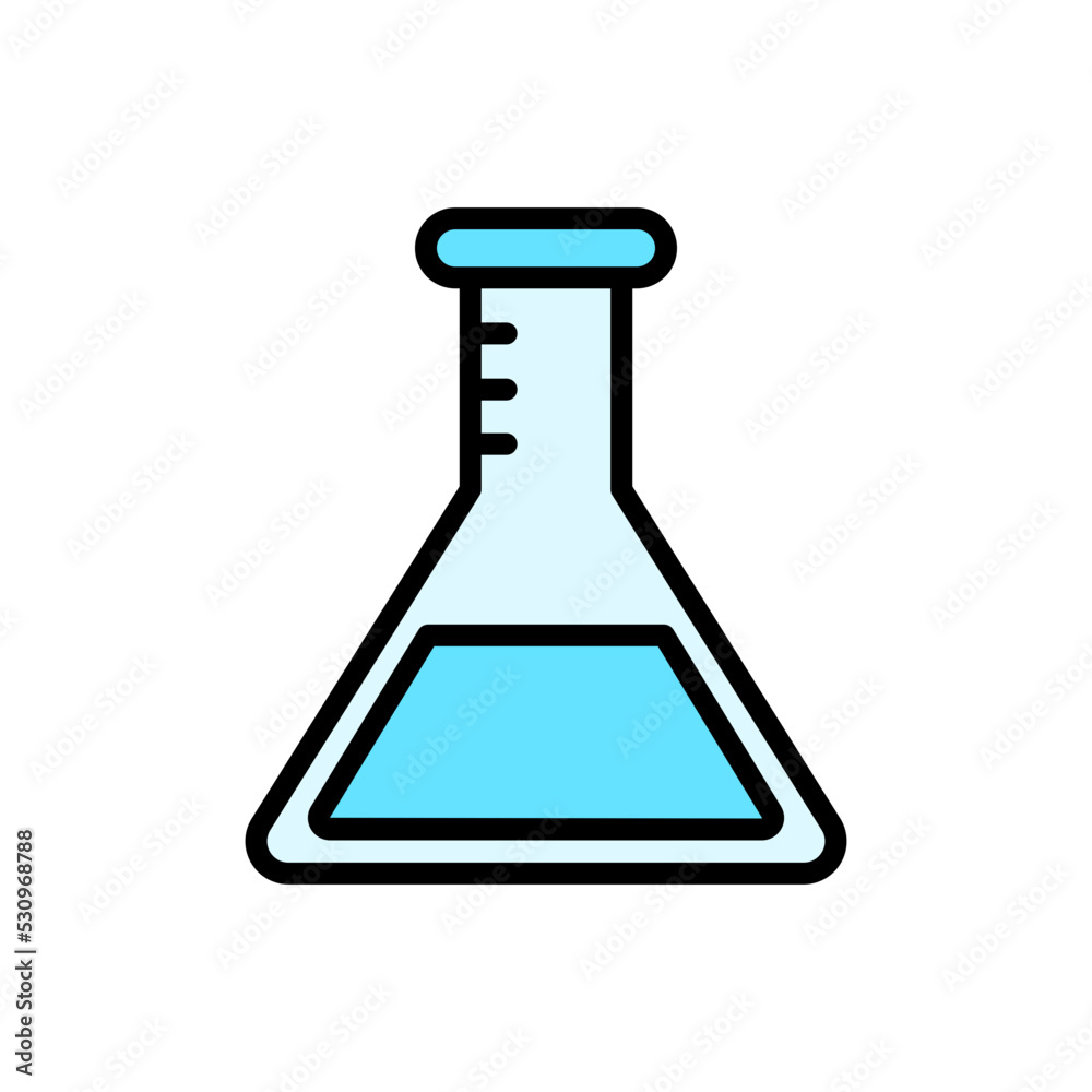 Laboratory Flask Icon Laboratory Flask Icon