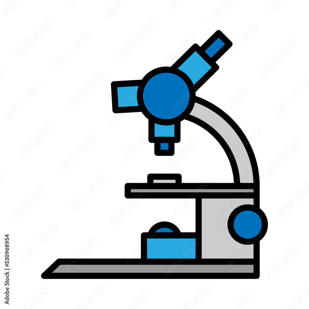 Laboratory Microscope Icon Laboratory Microscope Icon