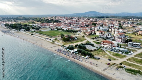 Nea Flogita - Chalkidiki von oben