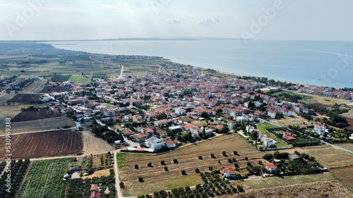 Nea Flogita - Chalkidiki von oben