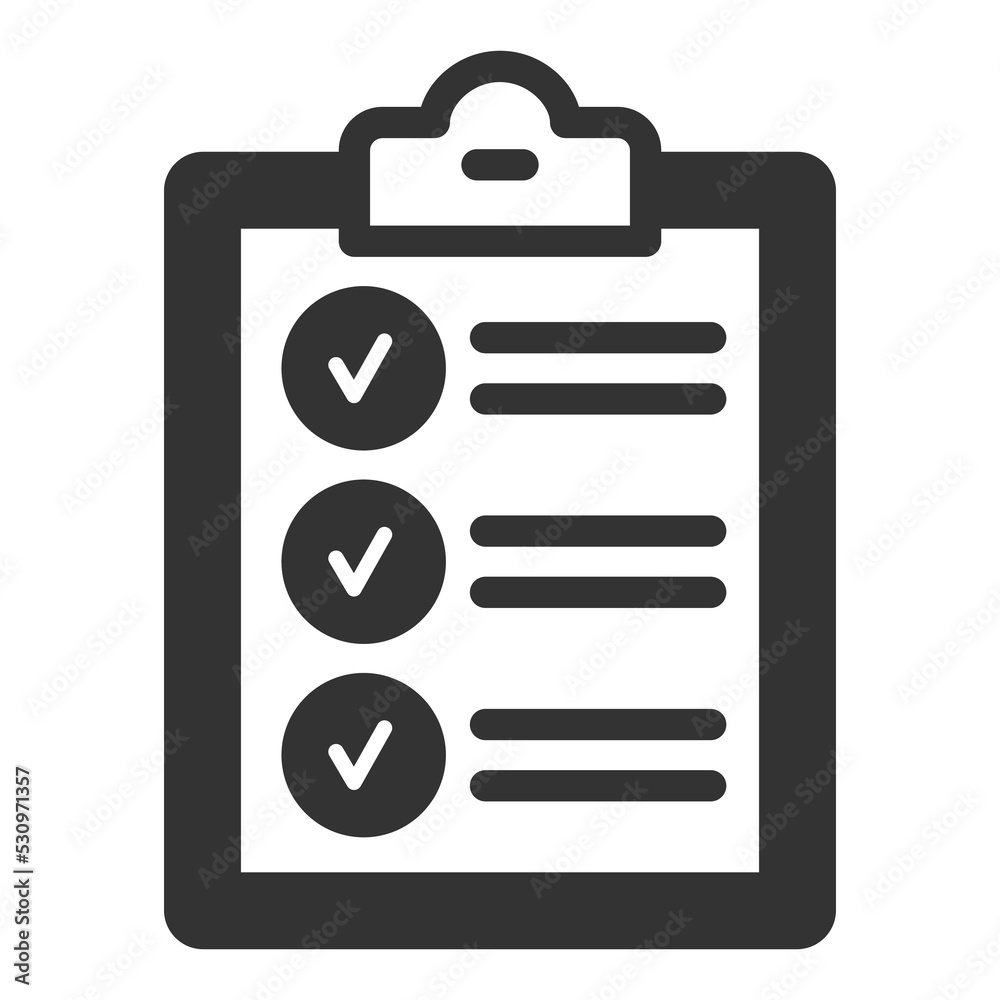 Completed training program - icon, illustration on white background, glyph style Completed training program - icon, illustration on white background, glyph style