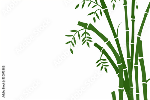 Bamboo Wall Decorating Art  Bamboo Painting for decoration  Bamboo Vector Art