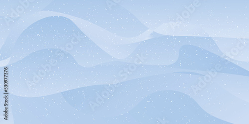 winter background, snowflakes of different shapes, snowdrifts. Winter landscape with falling Christmas shining beautiful snow. vector. new year abstract