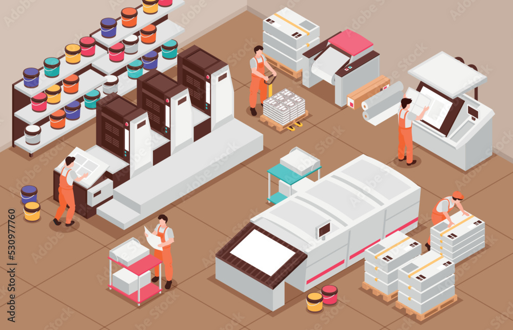 Isometric Typography Illustration Isometric Typography Illustration