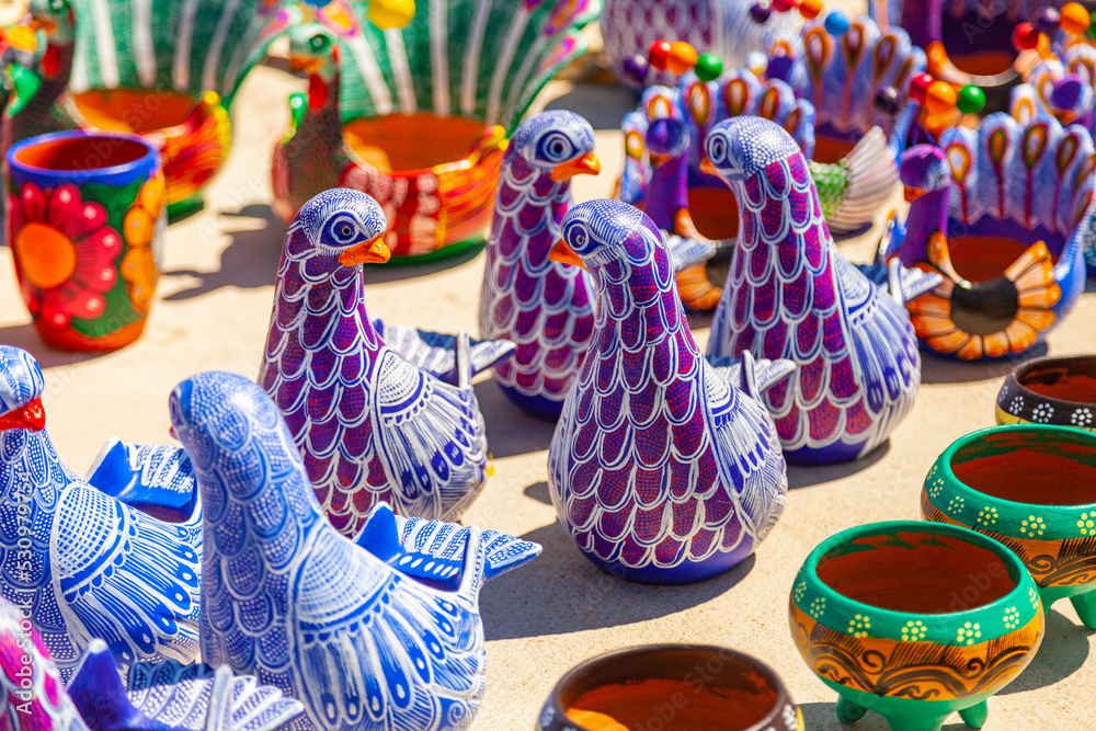 Artesanias en Barro de Amatenango del Valle, Chiapas, Mexico Stock Photo |  Adobe Stock