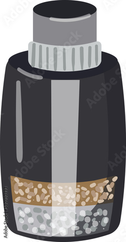 Grain water filter icon cartoon vector. Purification system. Tank treatment