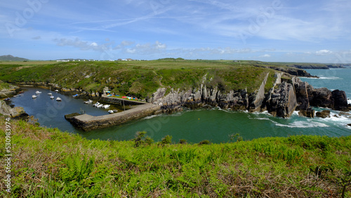 Porthclais Harbour St David's Pembrokeshire photo