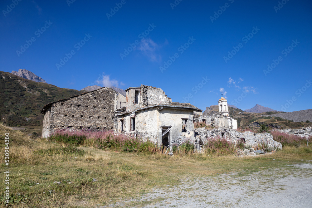 Grand Croix a ghost town on the trail of the Forts of Moncenisio ...