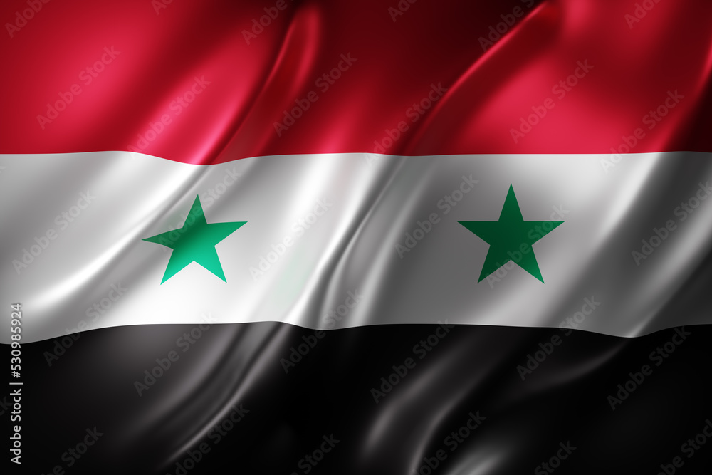 Syria 3d flag Syria 3d flag