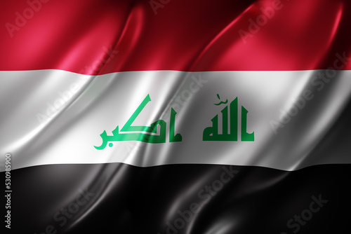 Iraq 3d flag