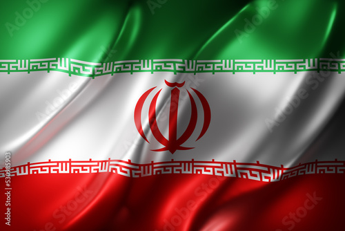 Iran 3d flag