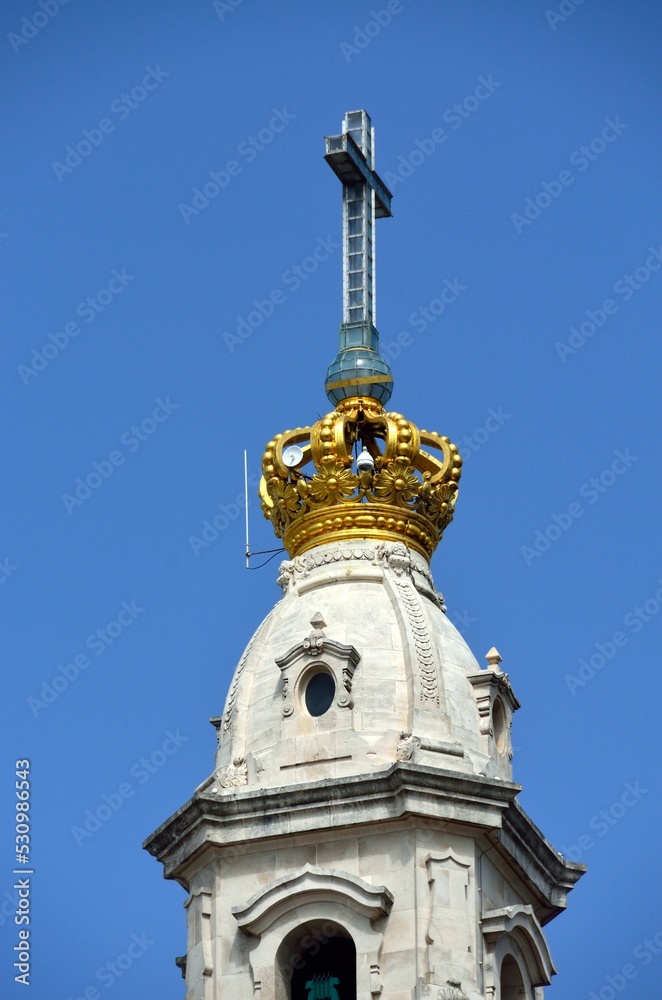 Campanario de la Basílica de Nuestra Señora del Rosario de Fátima, Portugal