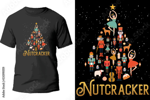 Nutcracker t shirt design.