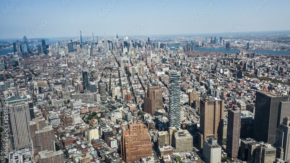 View of the buildings in New York City