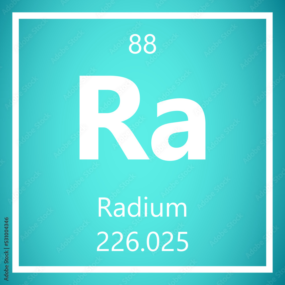 Radium Ra Periodic Table Of Elements