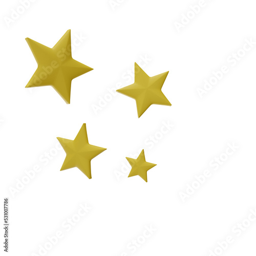 Stars 3D Icon