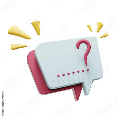 Question 3D Icon