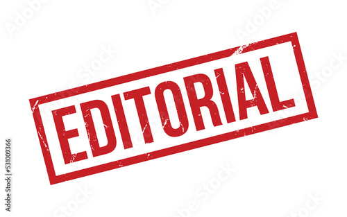 Editorial Rubber Stamp Seal Vector