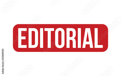 Editorial Rubber Stamp Seal Vector