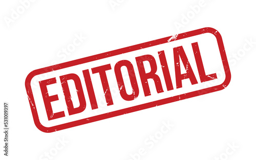 Editorial Rubber Stamp Seal Vector