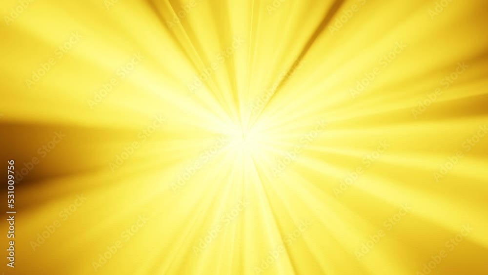 Energía, luz brillante, luminoso, radiante amarillo. 4K