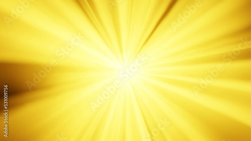 Energía, luz brillante, luminoso, radiante amarillo. 4K