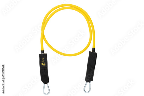 banda elastica gialla resistente per ginnastica outdoor casa