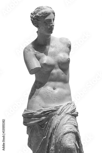 Obraz na plátně Aphrodite of Melos Venus de Milo statue in Louvre Paris