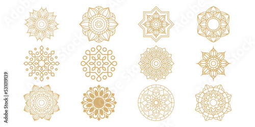 mandala logo collection