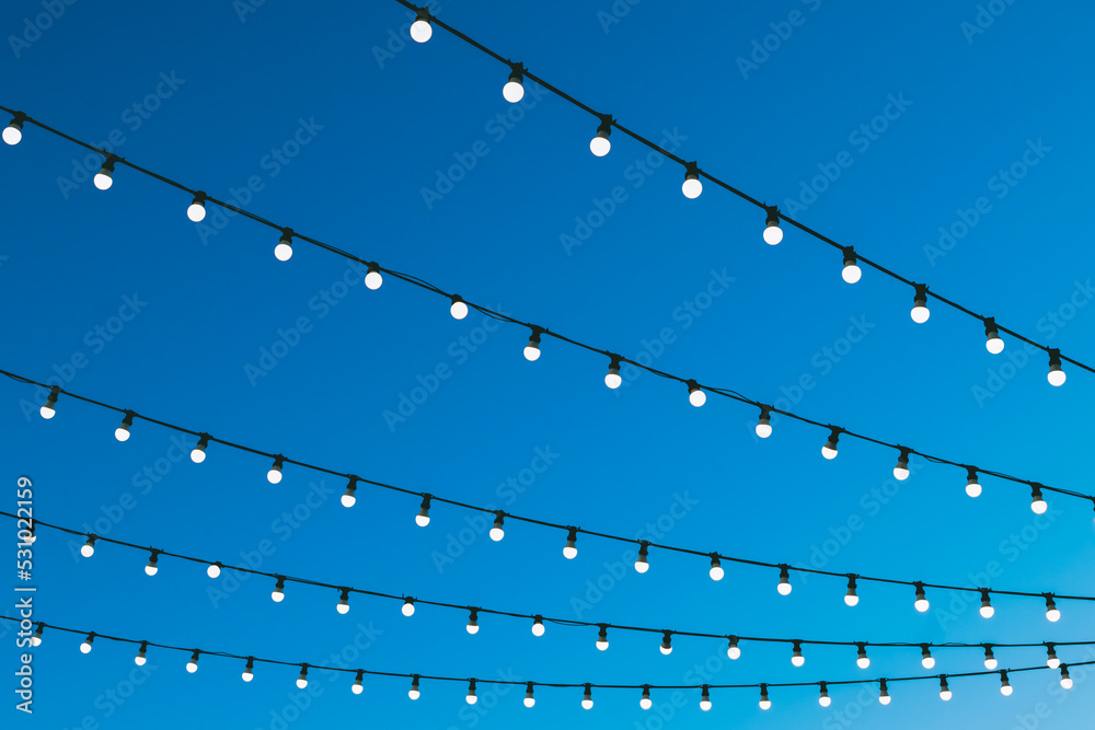 Fototapeta premium street lanterns