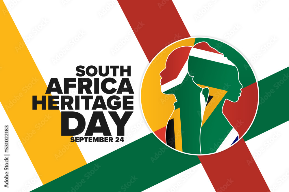 South Africa Heritage Day. September 24. Holiday concept. Template for ...