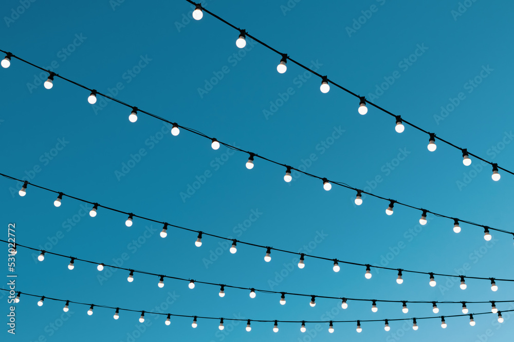 Fototapeta premium street lanterns
