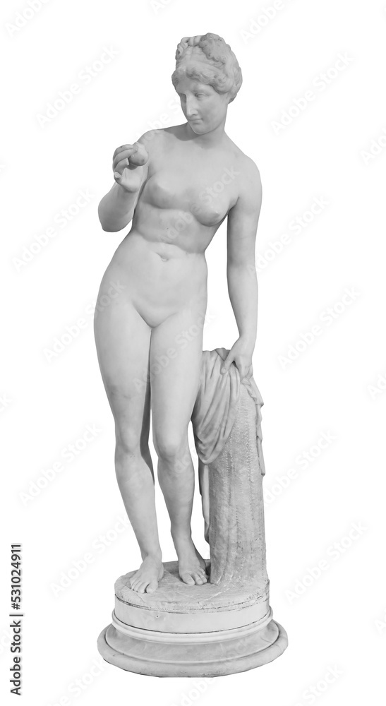 Ancient marble statue of a nude woman Ancient marble statue of a nude woman