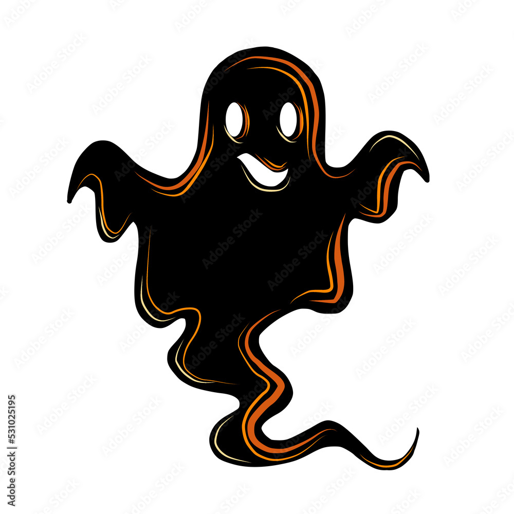 Halloween cartoon ghost Halloween cartoon ghost