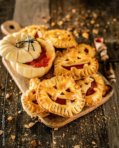 Halloween Pumpkins - Salty Filled Cookies