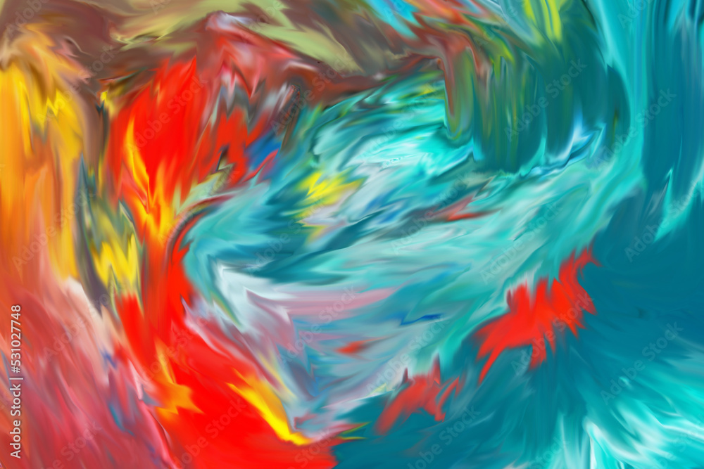 Abstract Modern Painting Textured Background, Close view of my own abstract painting Abstract Modern Painting Textured Background, Close view of my own abstract painting