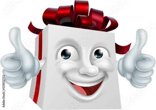 Gift Present Cartoon Charac...