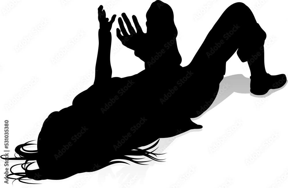 Young Person Silhouette Young Person Silhouette