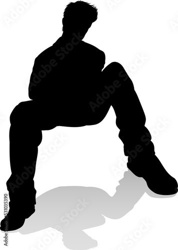 Young Person Silhouette