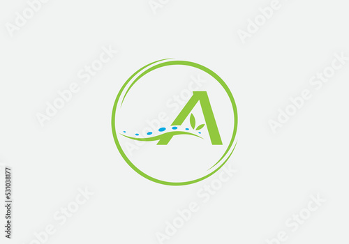 Massage therapy logo vector and spa health care icon with spinal cord design