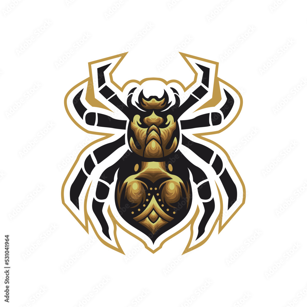 Animal spider logo Animal spider logo