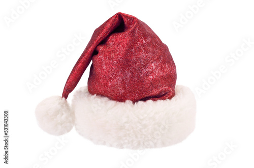 Christmas hat on a white background