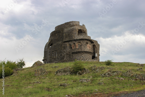 The Zebrnjak Memorial is a war memorial commemorate the Battle of Kumanovo , fought in 1912 as part of the First Balkan War .  photo