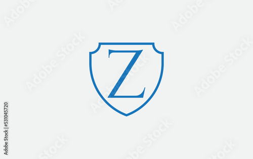 Protection and shield logo design vector