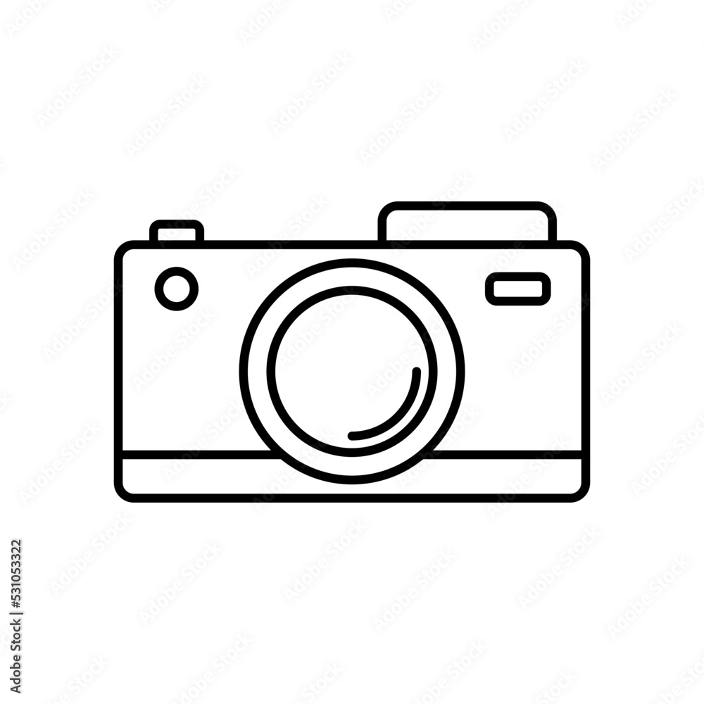 Camera icon vector design templates